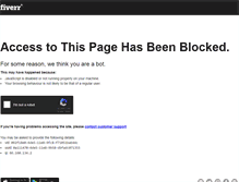 Tablet Screenshot of fiverr.com